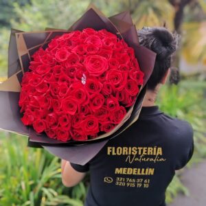 Bouquet x84 Rosas